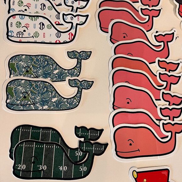 NEW - Bundle of 36 Vineyard Vines Stickers - Picture 2 of 4